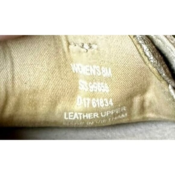 Sperry Top-Sider Coil Ivy Gold Sparkle Leather Boat Shoes Women’s 8M - Picture 10 of 10